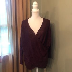 Evereve faux wrap sweater